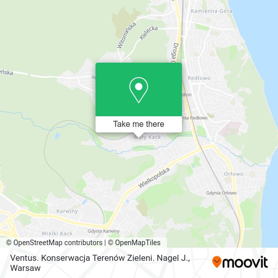 Ventus. Konserwacja Terenów Zieleni. Nagel J. map