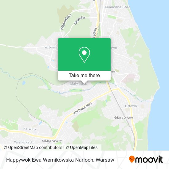 Happywok Ewa Wernikowska Narloch map