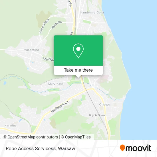 Rope Access Servicess map