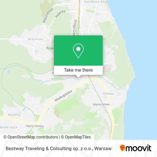Карта Bestway Traveling & Colsulting sp. z o.o.