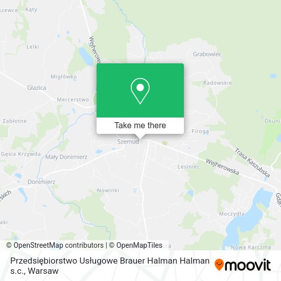 Przedsiębiorstwo Usługowe Brauer Halman Halman s.c. map