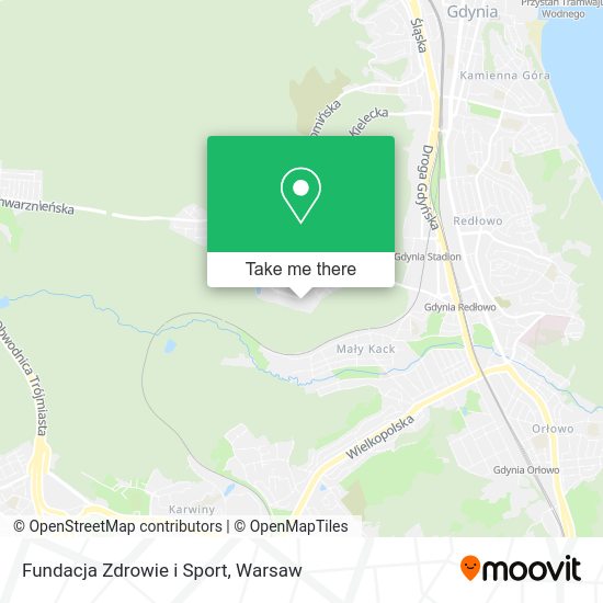 Fundacja Zdrowie i Sport map