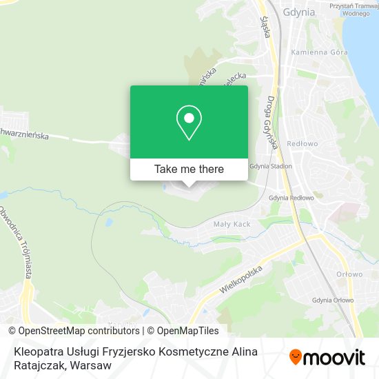 Kleopatra Usługi Fryzjersko Kosmetyczne Alina Ratajczak map