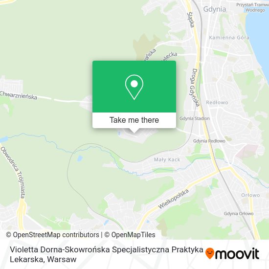 Violetta Dorna-Skowrońska Specjalistyczna Praktyka Lekarska map