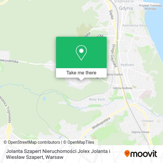 Jolanta Szapert Nieruchomości Jolex Jolanta i Wiesław Szapert map