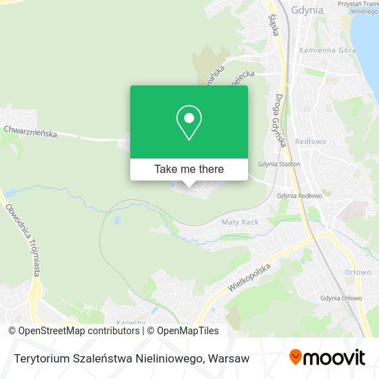 Terytorium Szaleństwa Nieliniowego map