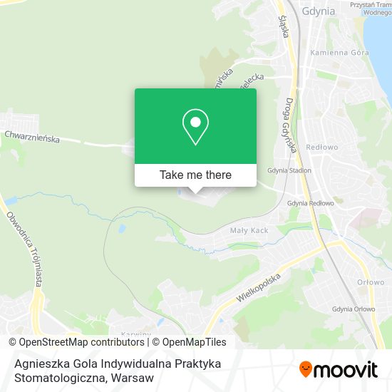 Agnieszka Gola Indywidualna Praktyka Stomatologiczna map