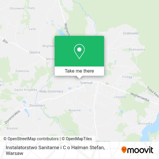 Instalatorstwo Sanitarne i C o Halman Stefan map