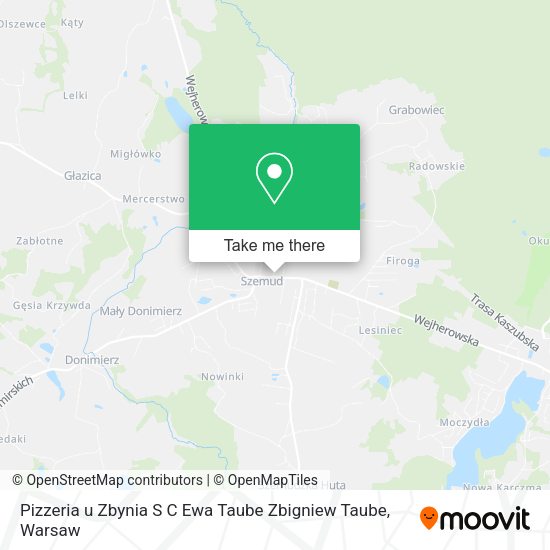 Pizzeria u Zbynia S C Ewa Taube Zbigniew Taube map