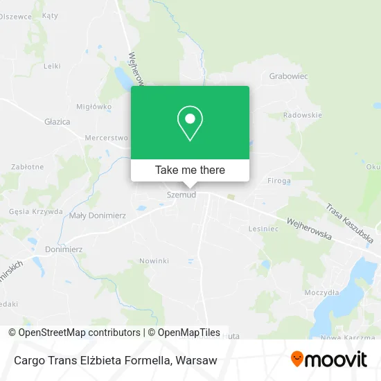 Карта Cargo Trans Elżbieta Formella