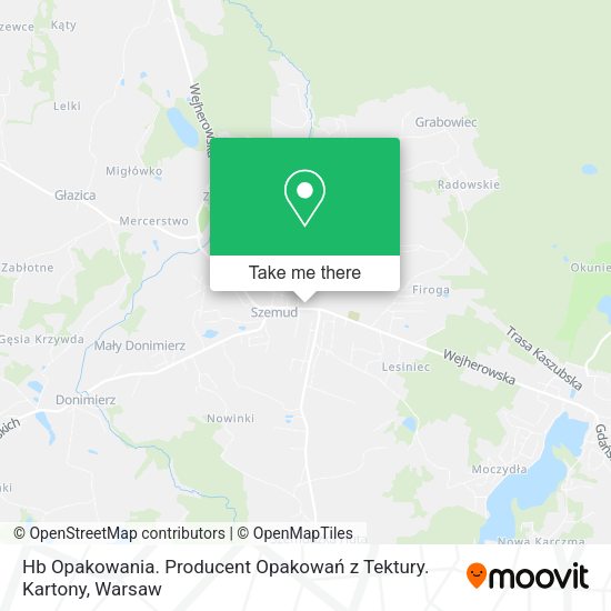 Hb Opakowania. Producent Opakowań z Tektury. Kartony map