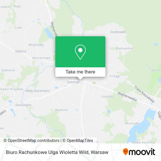 Biuro Rachunkowe Ulga Wioletta Wild map