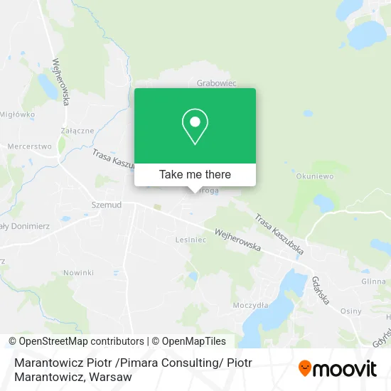 Карта Marantowicz Piotr /Pimara Consulting/ Piotr Marantowicz