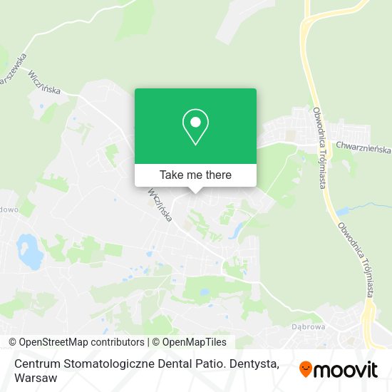 Centrum Stomatologiczne Dental Patio. Dentysta map