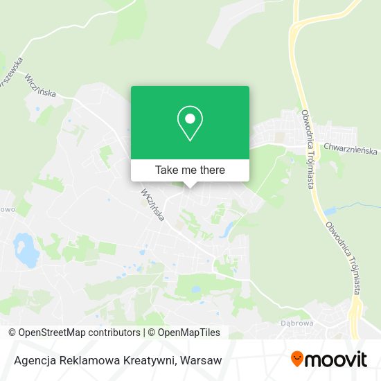 Agencja Reklamowa Kreatywni map