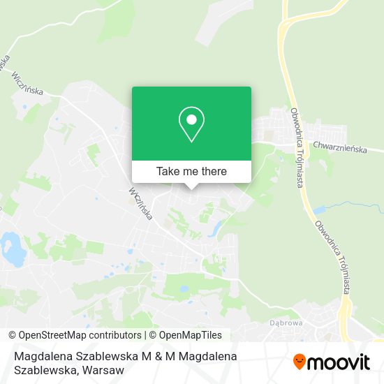 Magdalena Szablewska M & M Magdalena Szablewska map