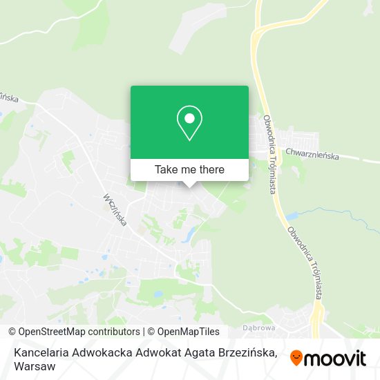 Kancelaria Adwokacka Adwokat Agata Brzezińska map