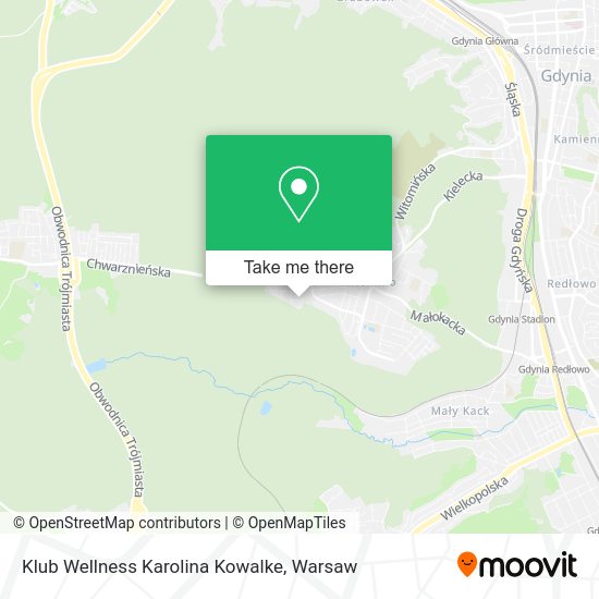 Klub Wellness Karolina Kowalke map