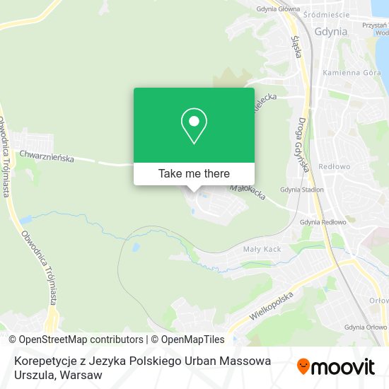 Korepetycje z Jezyka Polskiego Urban Massowa Urszula map