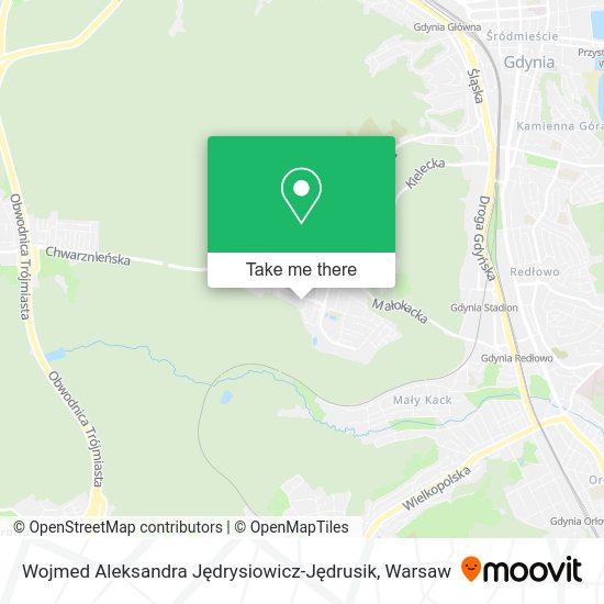 Wojmed Aleksandra Jędrysiowicz-Jędrusik map