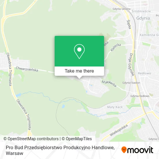Pro Bud Przedsiębiorstwo Produkcyjno Handlowe map