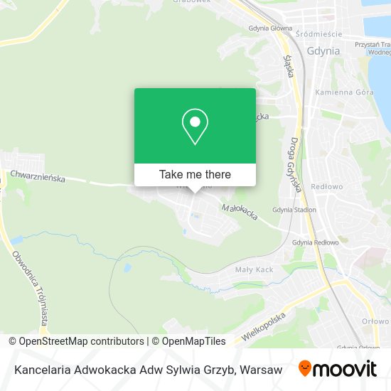 Kancelaria Adwokacka Adw Sylwia Grzyb map