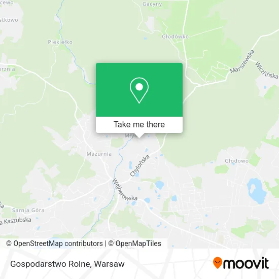 Gospodarstwo Rolne map