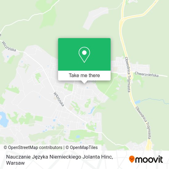 Nauczanie Języka Niemieckiego Jolanta Hinc map