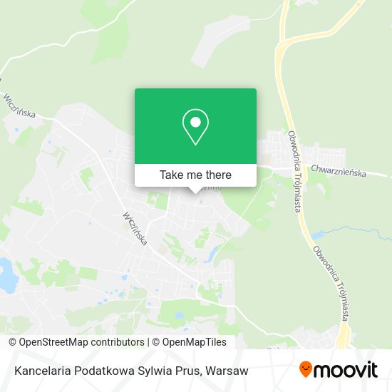 Kancelaria Podatkowa Sylwia Prus map