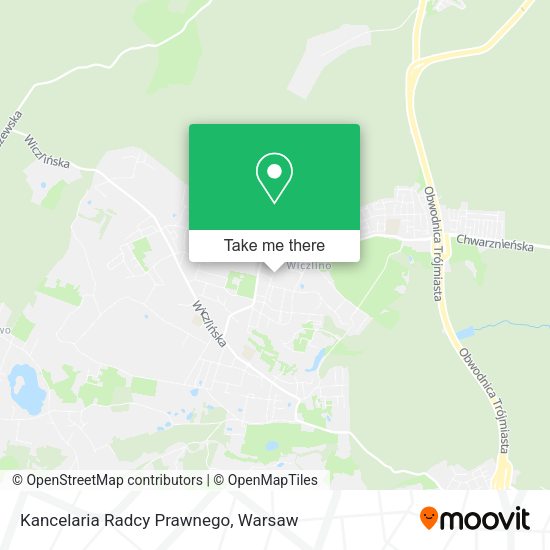 Kancelaria Radcy Prawnego map