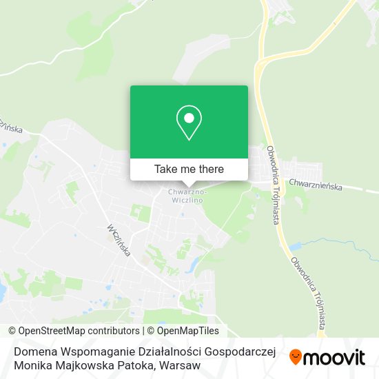 Domena Wspomaganie Działalności Gospodarczej Monika Majkowska Patoka map