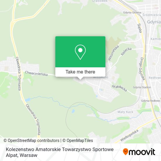 Kolezenstwo Amatorskie Towarzystwo Sportowe Alpat map