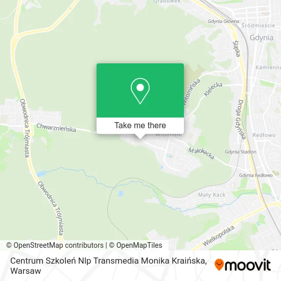Centrum Szkoleń Nlp Transmedia Monika Kraińska map