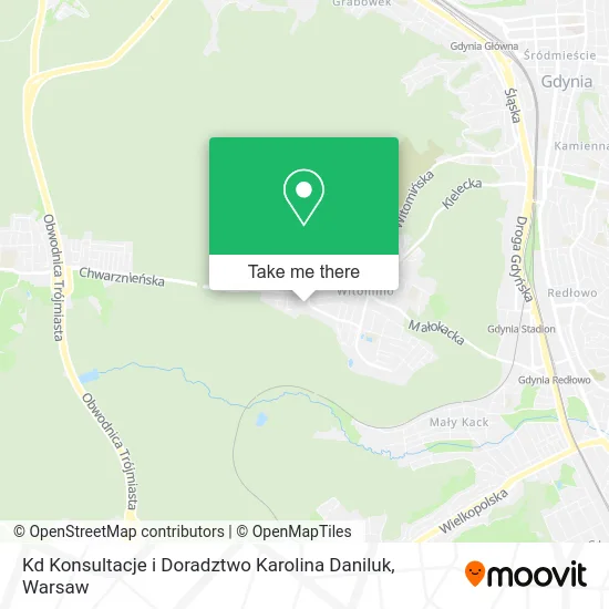 Kd Konsultacje i Doradztwo Karolina Daniluk map