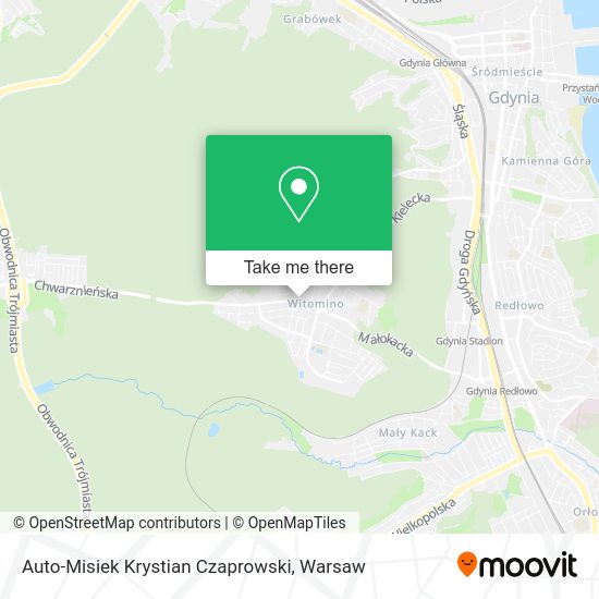 Auto-Misiek Krystian Czaprowski map