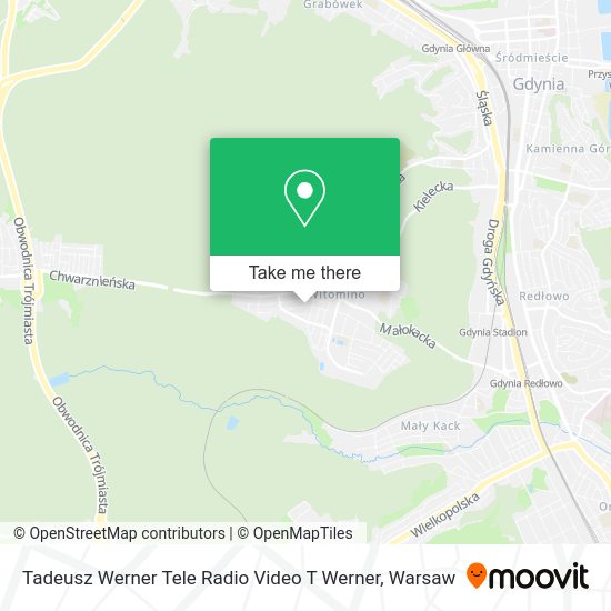 Tadeusz Werner Tele Radio Video T Werner map