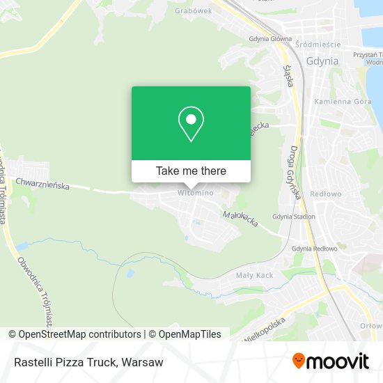 Rastelli Pizza Truck map