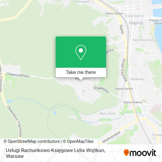 Usługi Rachunkowo-Księgowe Lidia Wojtkun map