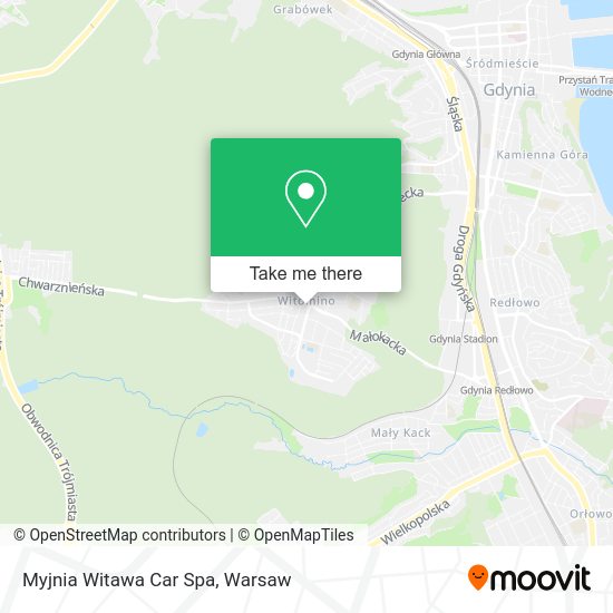 Myjnia Witawa Car Spa map