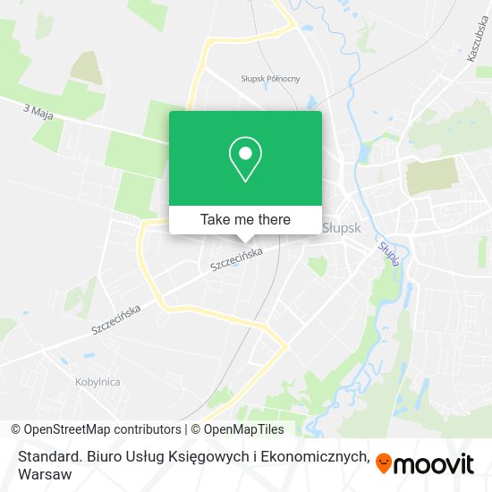 Standard. Biuro Usług Księgowych i Ekonomicznych map