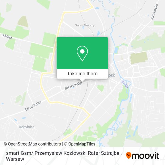 smart Gsm/ Przemysław Kozłowski Rafał Sztrajbel map