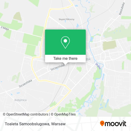 Toaleta Samoobslugowa map