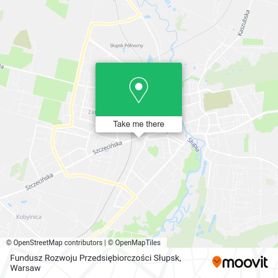 Fundusz Rozwoju Przedsiębiorczości Słupsk map