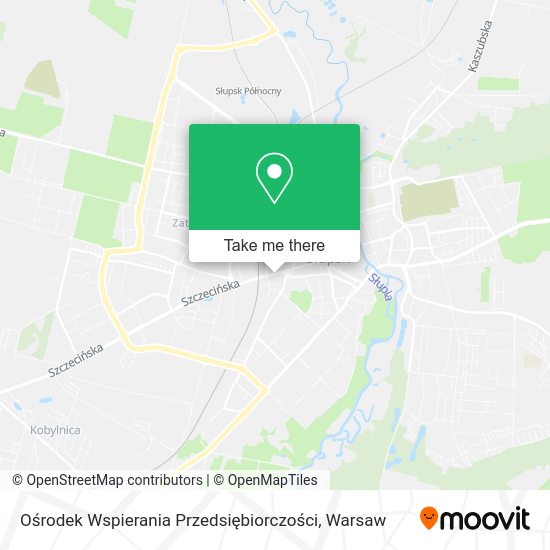 Ośrodek Wspierania Przedsiębiorczości map