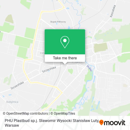 PHU Plastbud sp.j. Sławomir Wysocki Stanisław Luty map