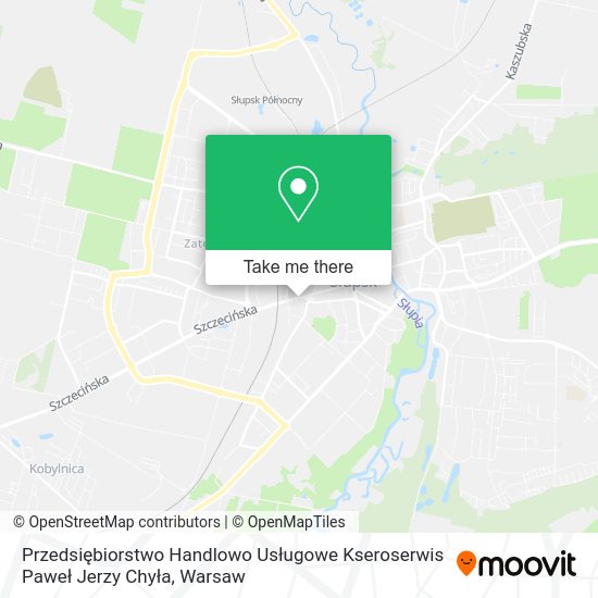 Przedsiębiorstwo Handlowo Usługowe Kseroserwis Paweł Jerzy Chyła map