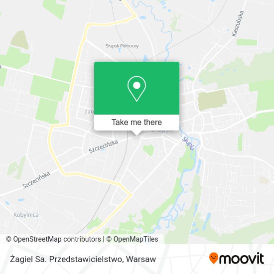 Żagiel Sa. Przedstawicielstwo map