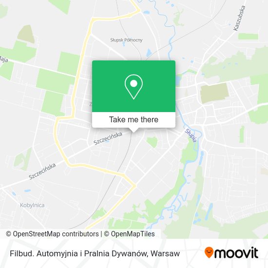 Filbud. Automyjnia i Pralnia Dywanów map