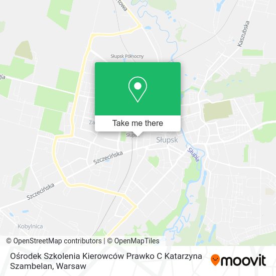 Ośrodek Szkolenia Kierowców Prawko C Katarzyna Szambelan map