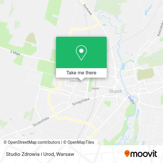 Карта Studio Zdrowia i Urod